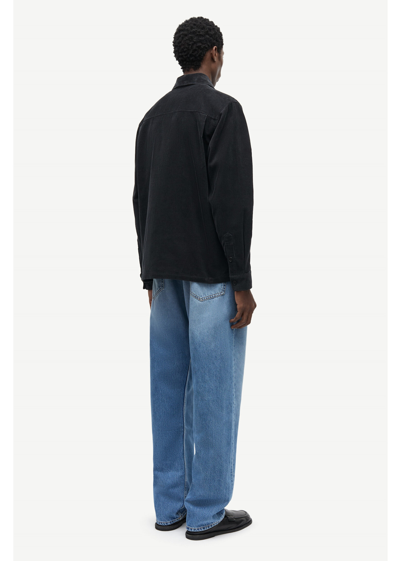 Samsøe Samsøe Samsoe Samsoe Sadamon JS Overshirt - Black
