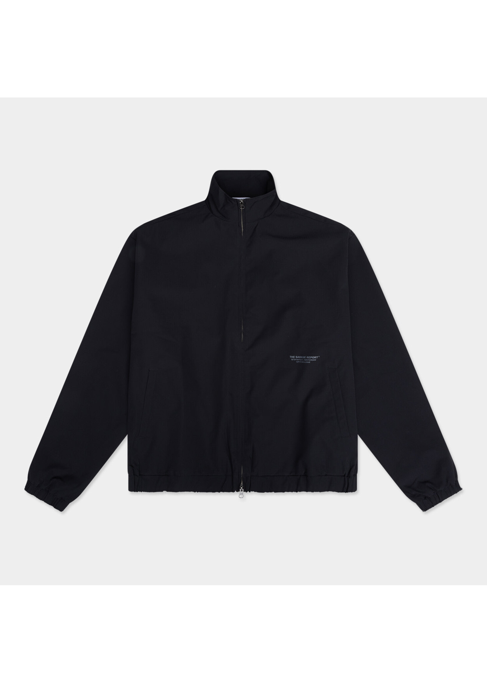 The Savage Report The Savage Report Rib Stop Loose Jacket - Black