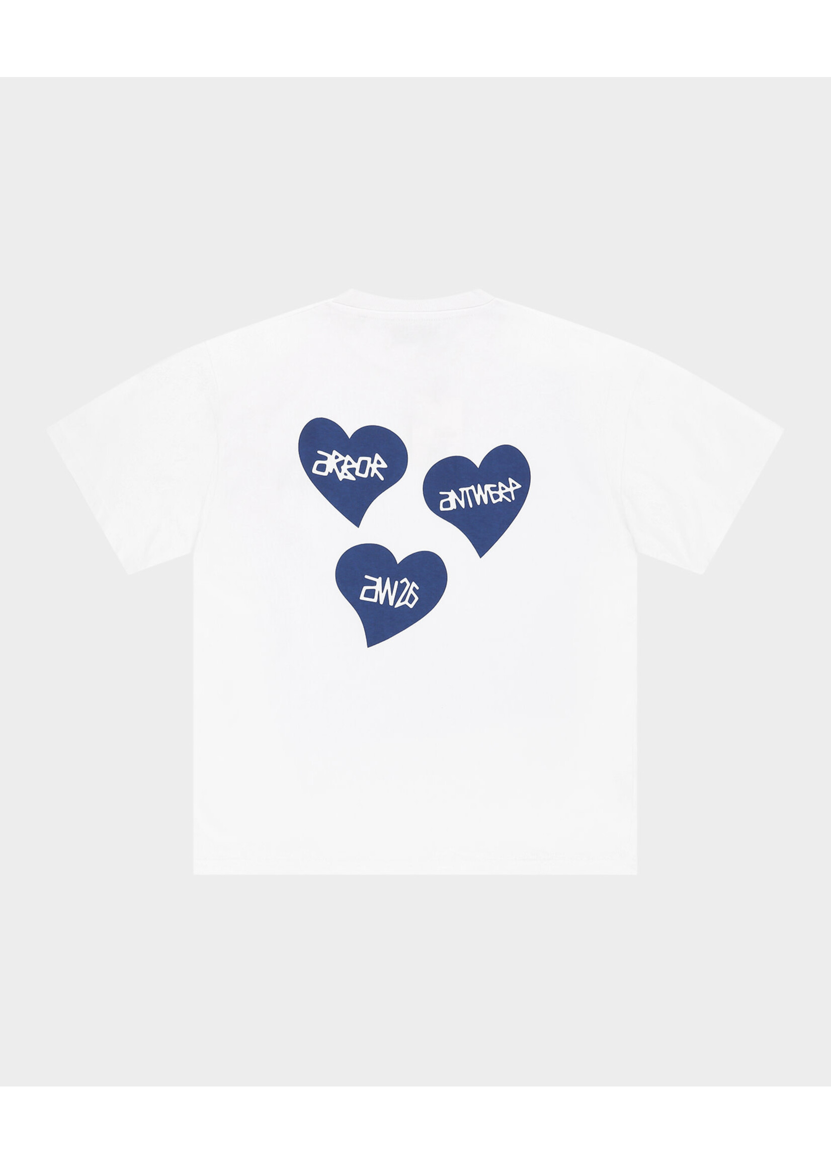 Arbor Antwerp Arbor Antwerp Triple Love T-Shirt - White / Blue