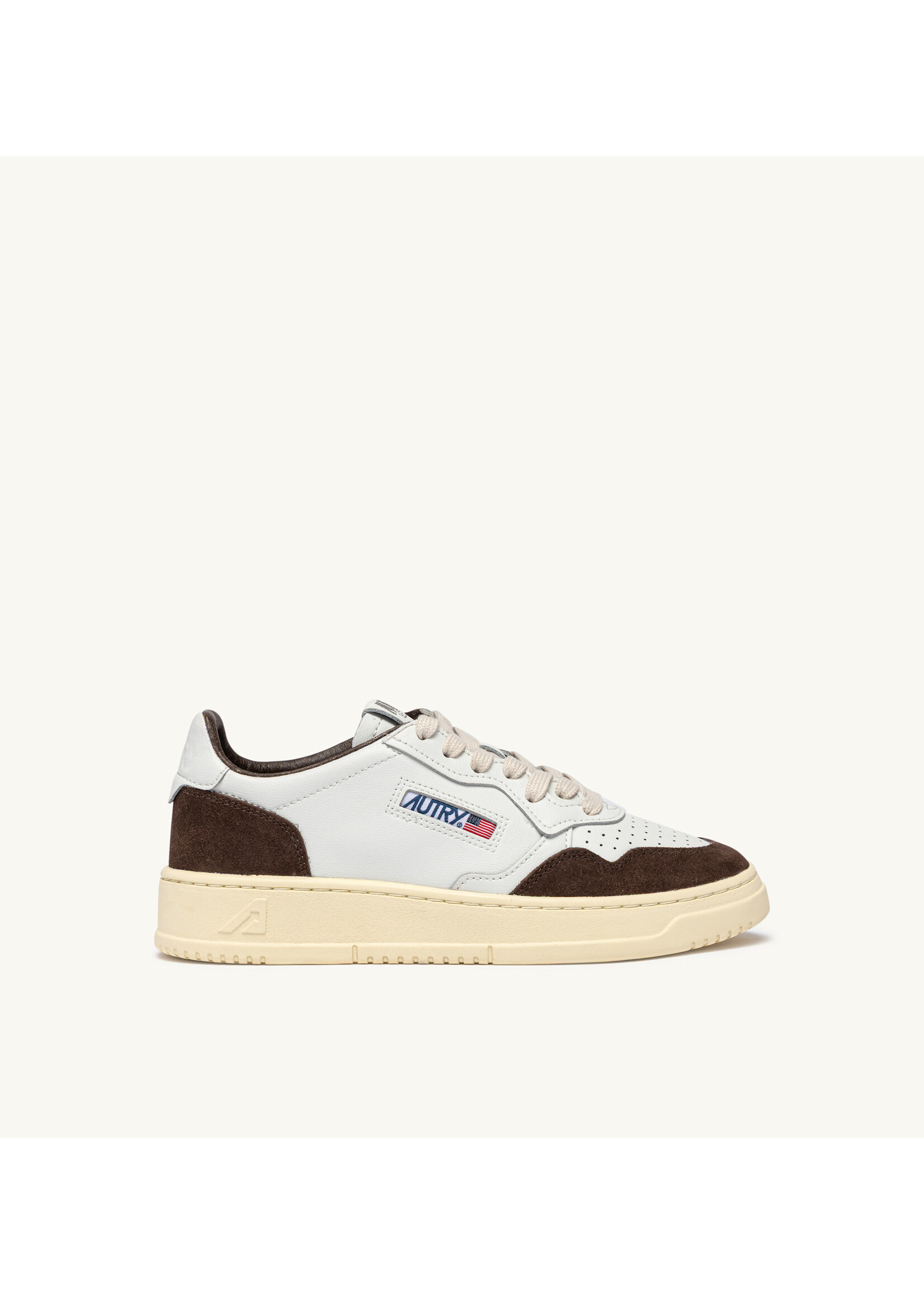 Autry Autry Medalist low man - Soflea / Suede Wht / Mogano
