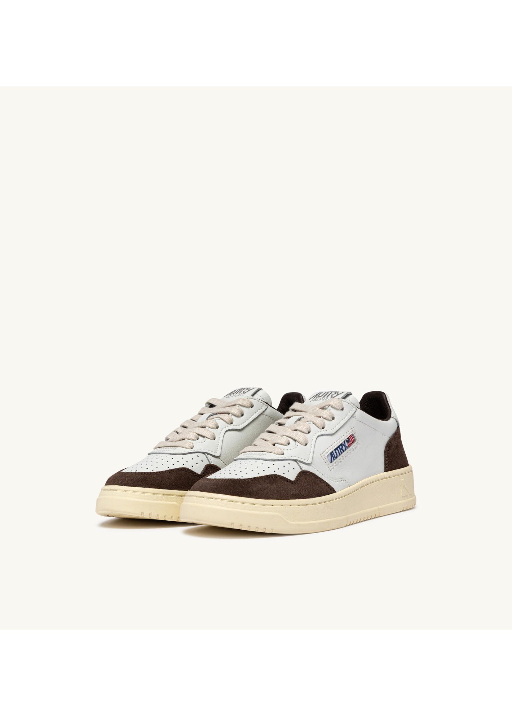 Autry Autry Medalist low man - Soflea / Suede Wht / Mogano