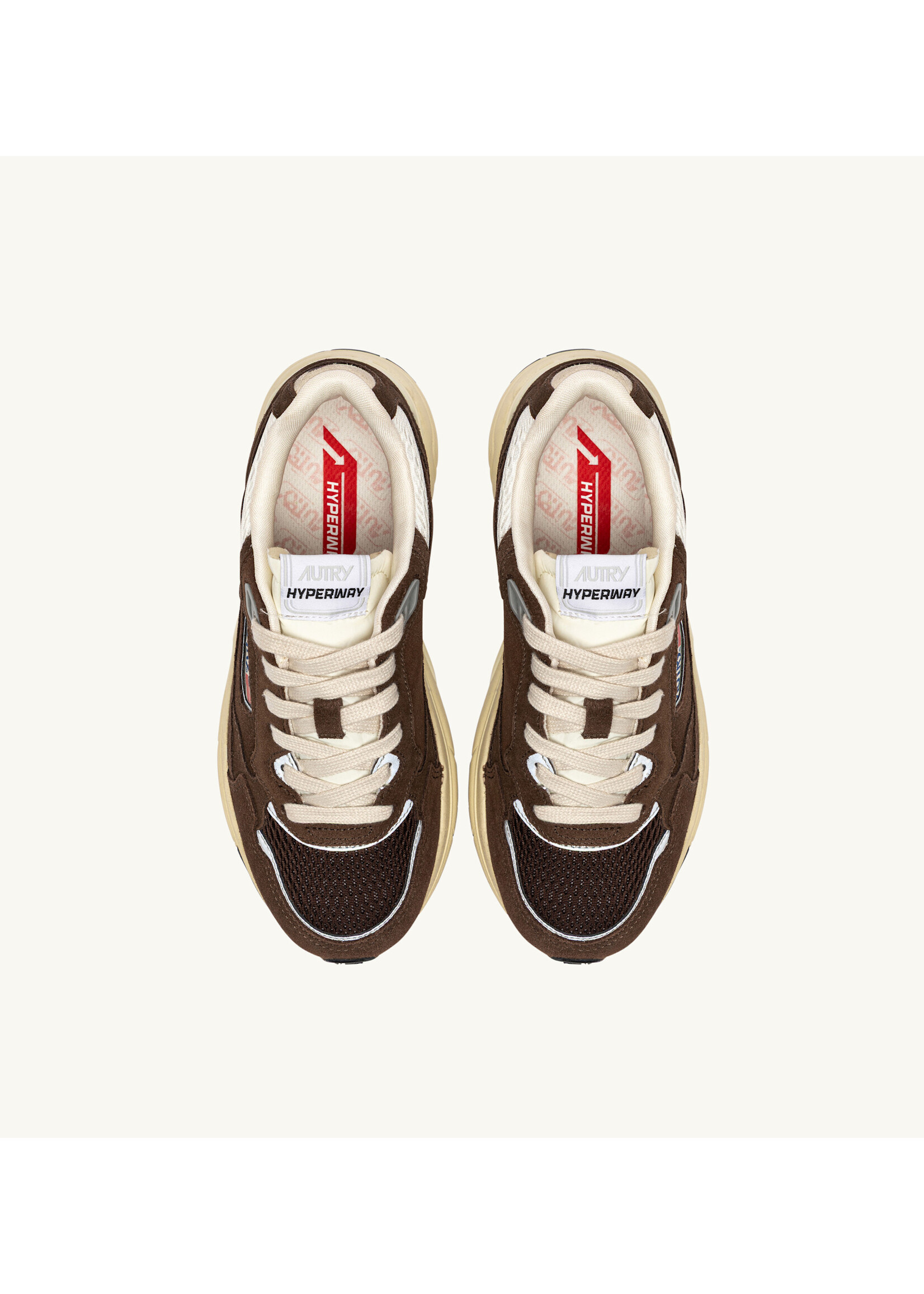 Autry Autry Hyperway low man - Suede Mesh / Cotton / Marsh