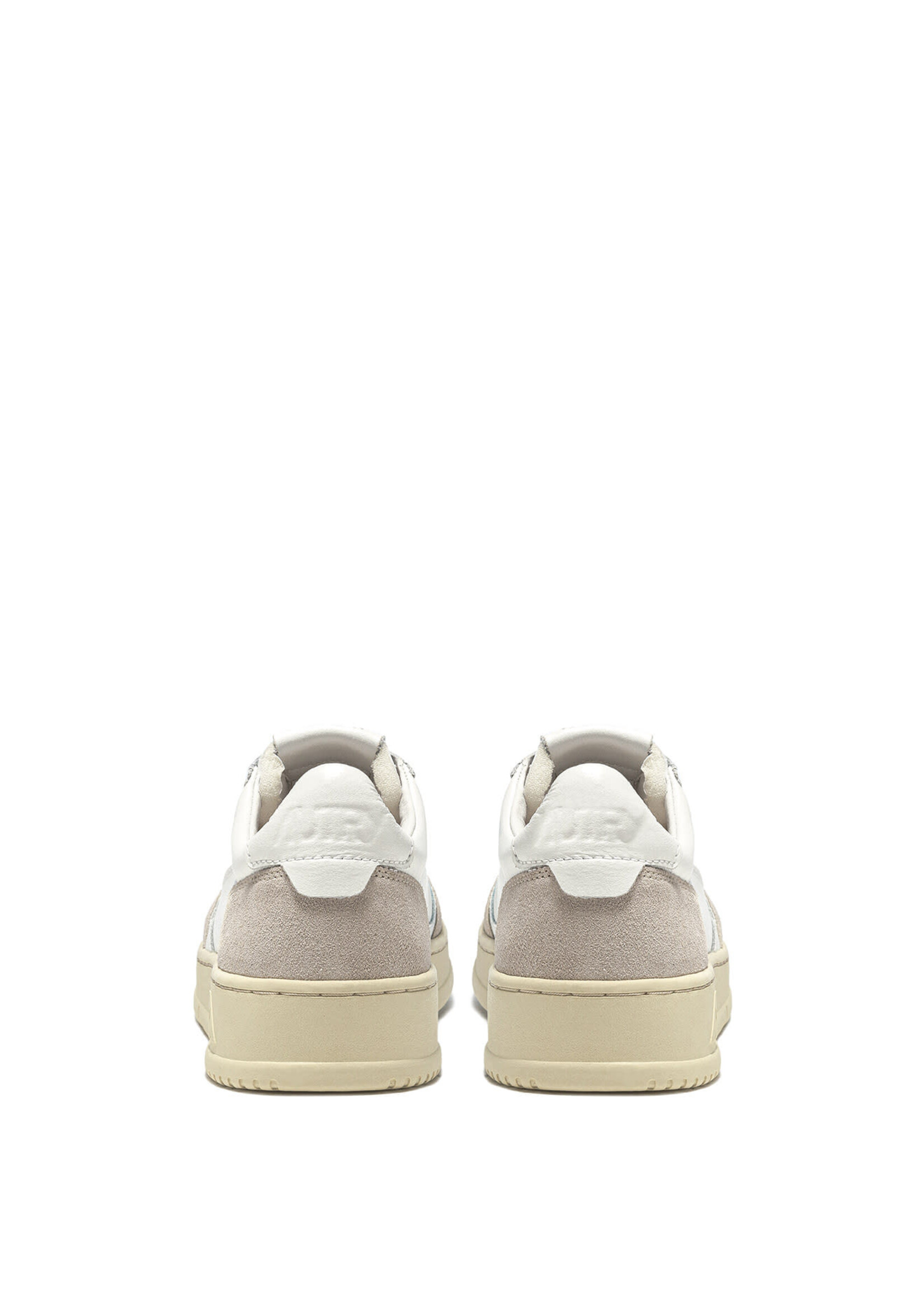 Autry Autry Medalist low man - Leather / Suede White