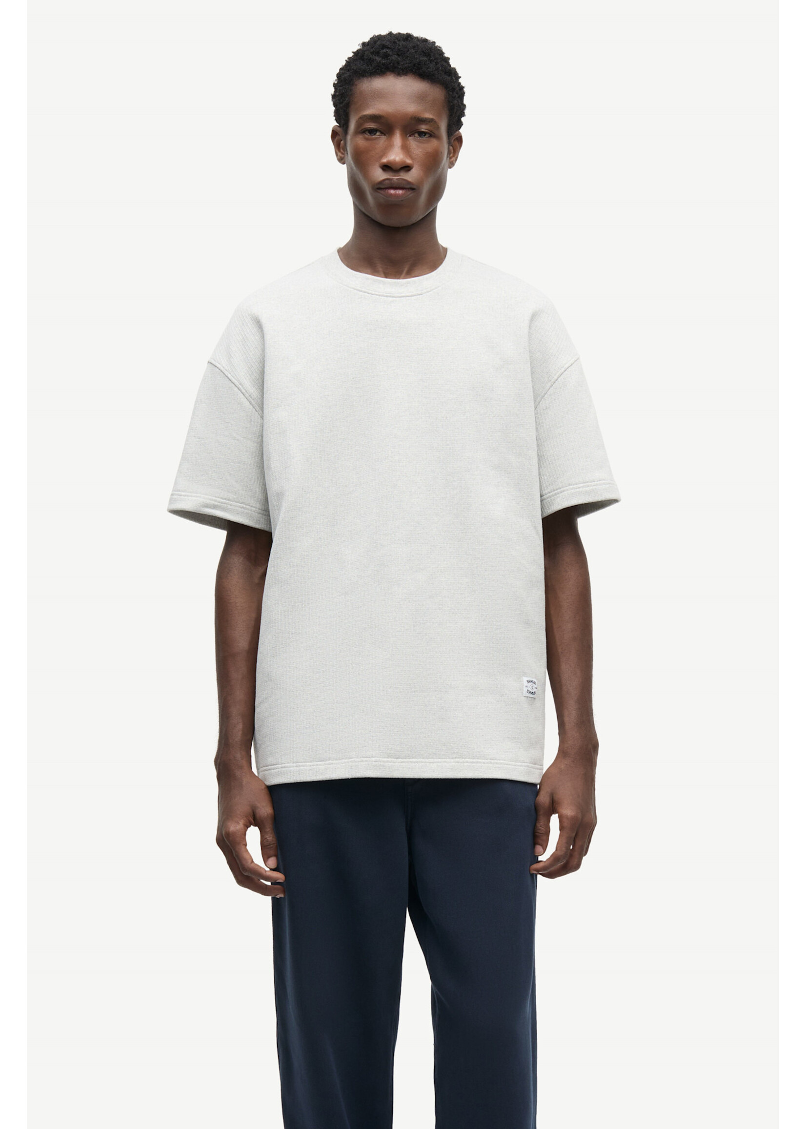Samsøe Samsøe Samsoe Samsoe Sajason T-Shirt - Grey Mel