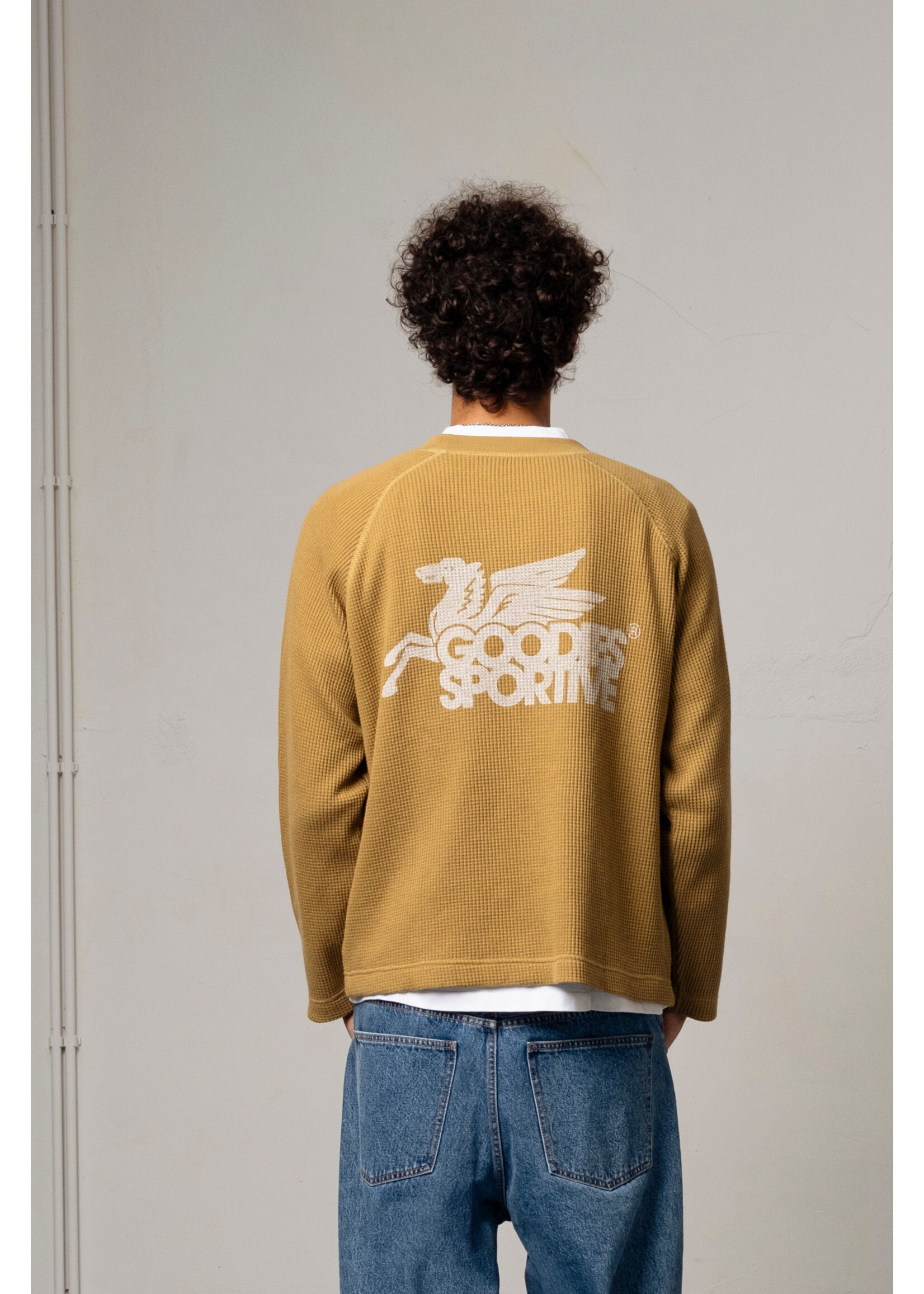 Goodies Sportive Goodies Sportive Waffle Long Sleeve - Camel