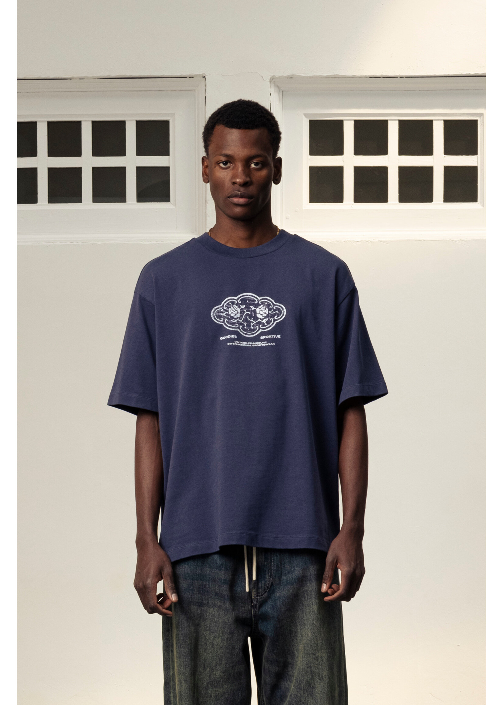 Goodies Sportive Goodies Sportive Filigrana Tee - Navy