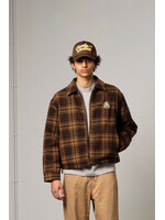 Goodies Sportive Goodies Sportive Hiker Check Overshirt - Brown Check