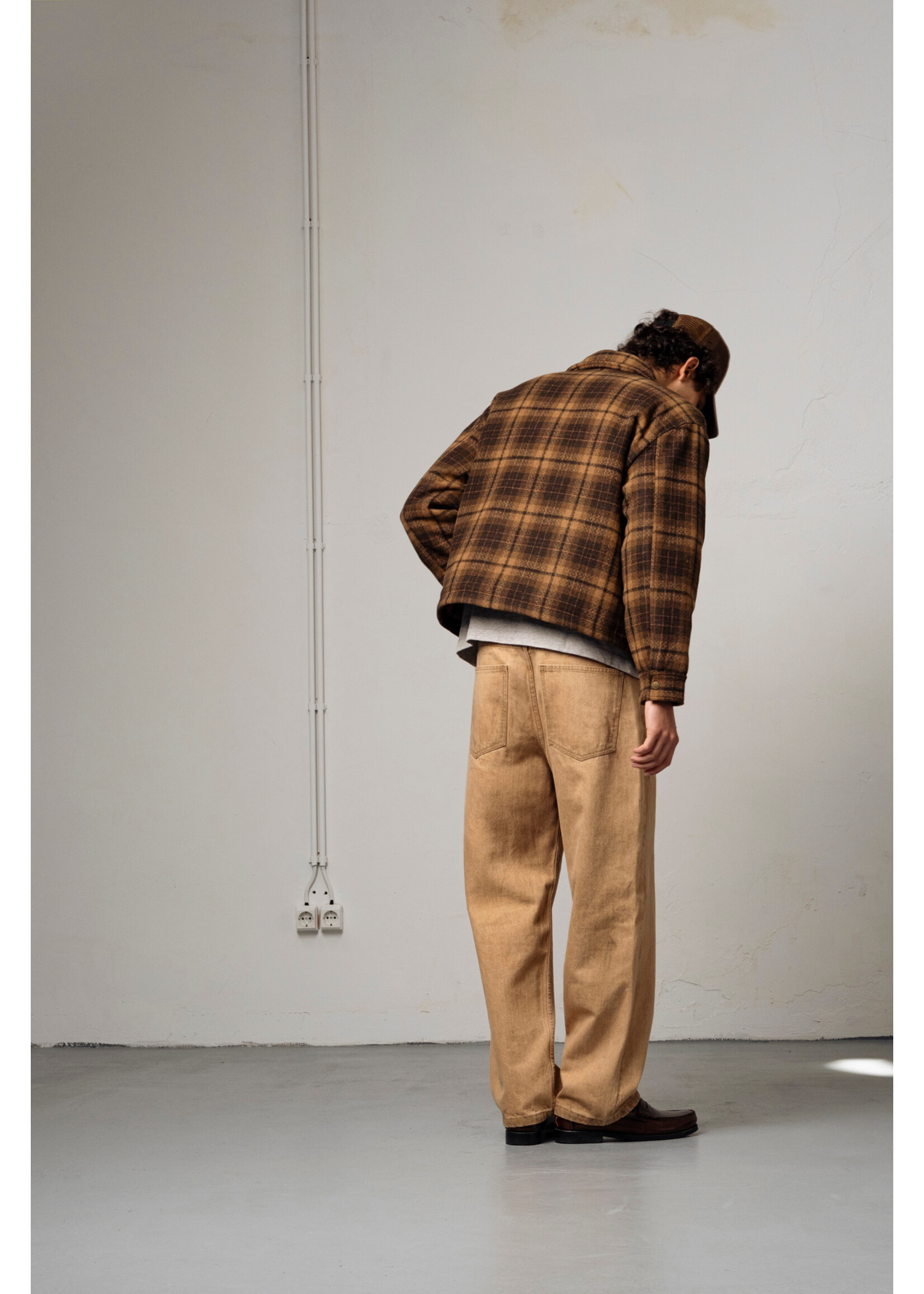 Goodies Sportive Goodies Sportive Hiker Check Overshirt - Brown Check