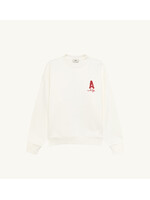 Autry Autry Sweatshirt Main Unisex - Off White / Red