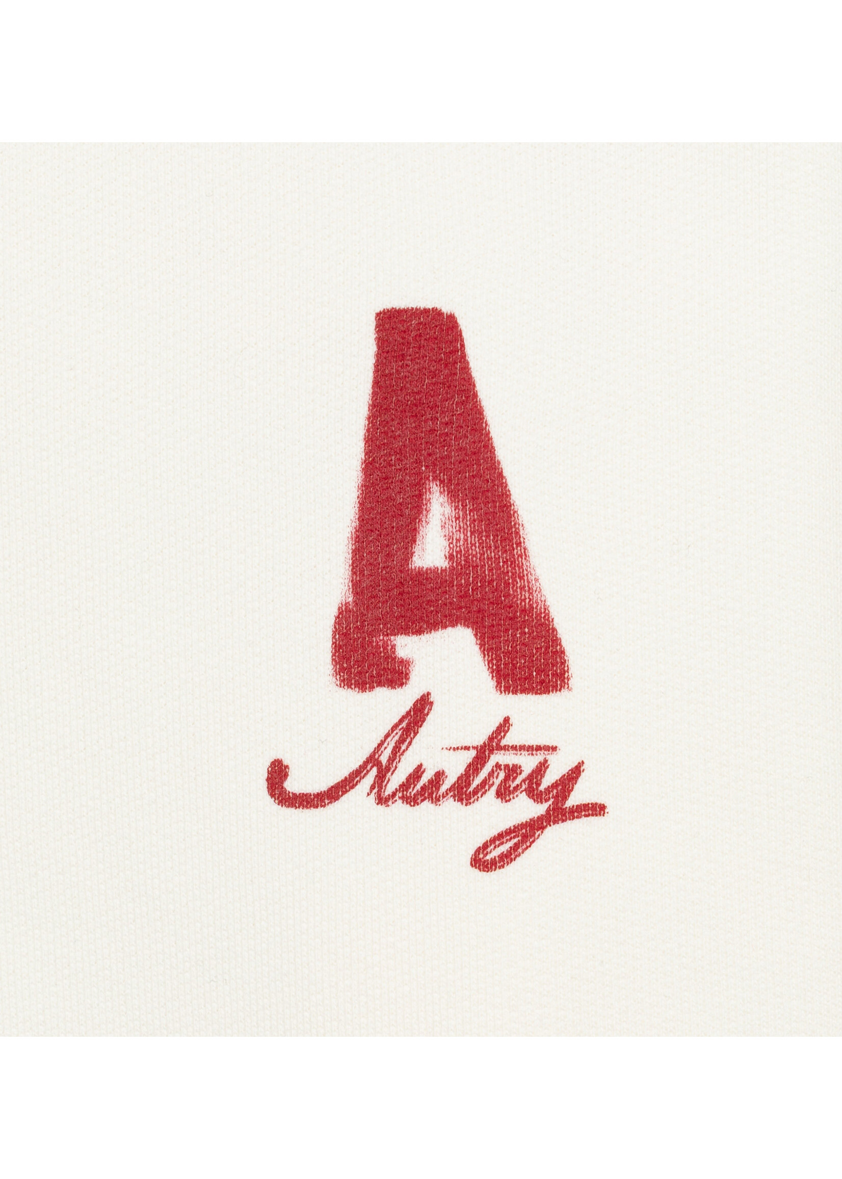 Autry Autry Sweatshirt Main Unisex - Off White / Red