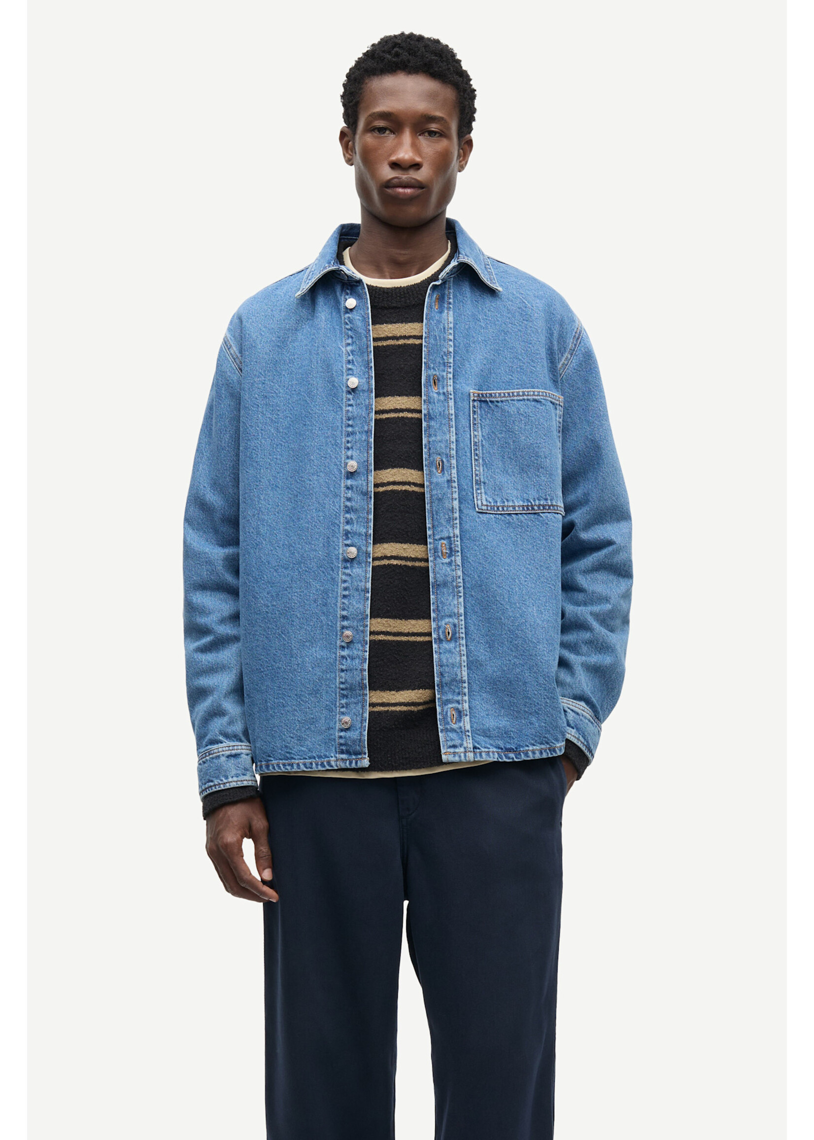 Samsøe Samsøe Samsøe Samsøe Sadamon B Shirt - Retro Wash
