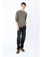 Won Hundred Won Hundred LA LS Italic Shirt - Morel Brown