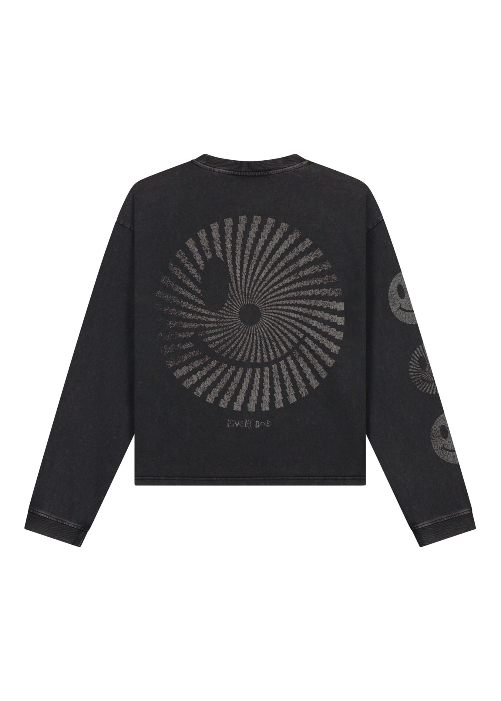 Lovelee Dae Lovelee Dae Chuck Club LLD LS - Washed Black