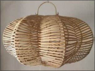 LAMPU BELIMBING KULIT ROTAN