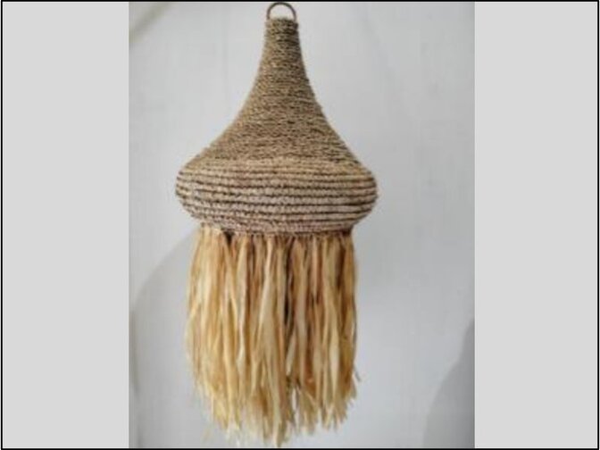 LAMPU PANDAN KEMOCENG PANDAN