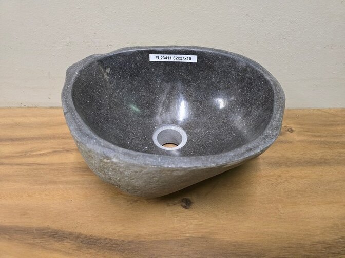 Natural stone washbasin 30/40cm