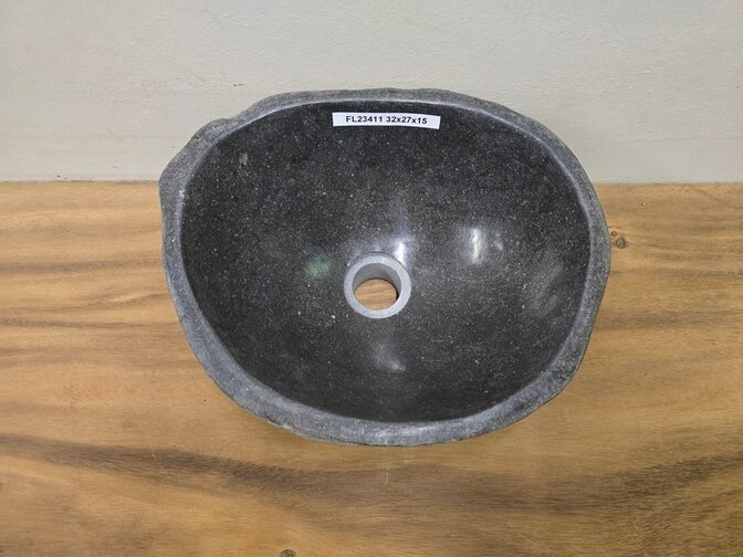 Natural stone washbasin 30/40cm