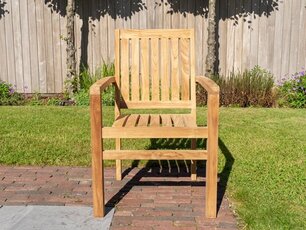 Teak Torino garden chair vertical