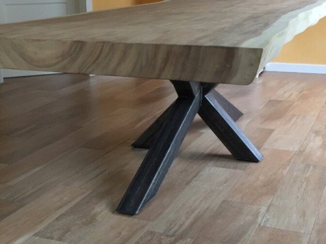 Large X leg W180xD75xH67  Rustic – Matrix