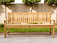 Teak garden bench Bergamo 180 cm  x 65cm x 93 cm