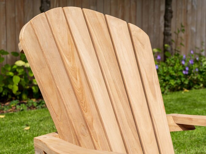 Riviera sun lounger with footstool