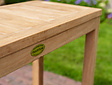 Teak Roma side table 80 cm (40x100x80)