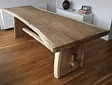 Tree trunk dining table 90/100 x 260 cm x 7cm