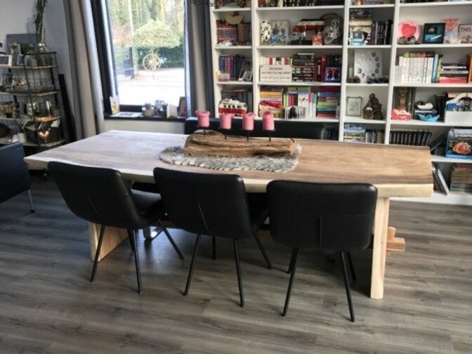 Tree trunk table 240 cm