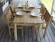 Teak Napoli garden table 190 cm