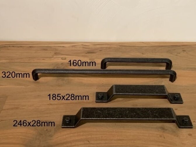 Wooden bathroom vanity 80 × 45 × 85 cm – natural