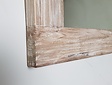 Mirror 68x85x9cm White Wash - Teak
