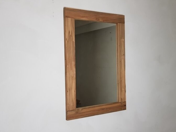 Mirror 70x100x9cm Natural - Teak