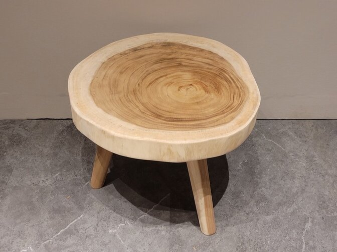 Suar Tree Trunk Coffee Table 60cm