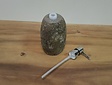Large soap dispenser- natural stone