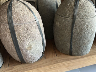 Natural Stone Oil Lamp 20cm