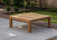 Teak lounge tables