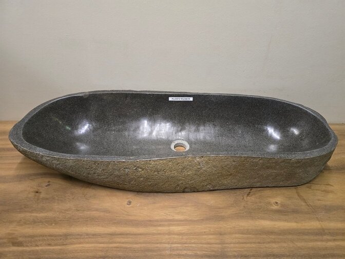 Long sink natural stone 80 to 100cm