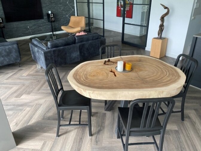 Unique Round Live Edge Table Tops