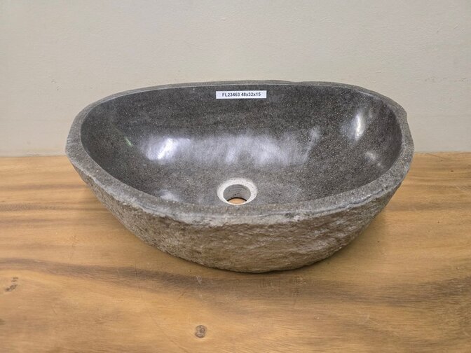 Natural stone washbasin 40/50cm