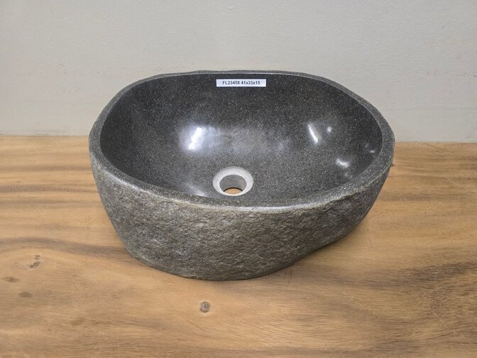 Natural stone washbasin 40/50cm