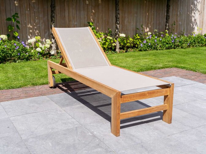 Lounge chair Trento Batyline Taupe