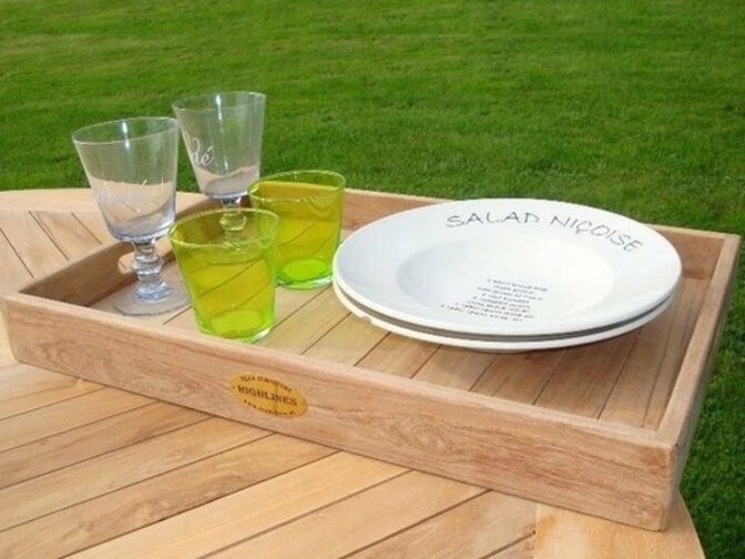 Teak tray Tray 60 x 40