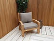 Teak lounge chair Modena