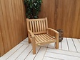 Teak lounge chair Modena
