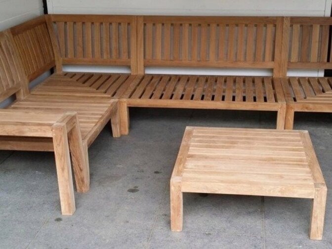 New Ibiza coffee table 80 x 80 cm