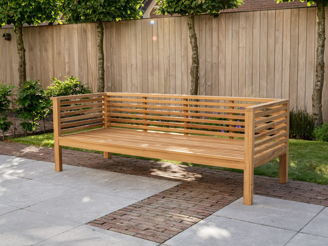 Teak lounge sofa Palermo