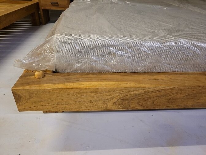 Teak bed – Sella daybed – single – dismountable