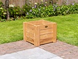 Teak flower box 50x50x40cm