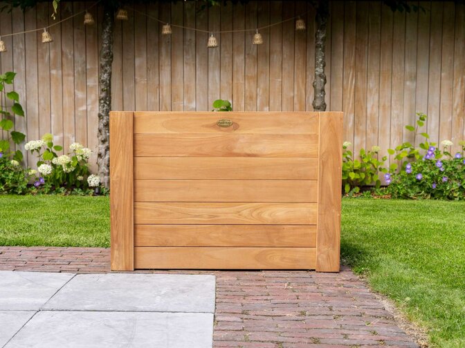 Teak flower box 50x100x70cm