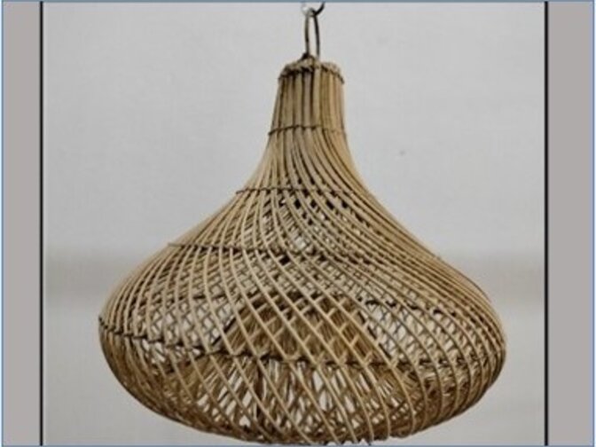 BENDING LAMP 40cm - Rattan